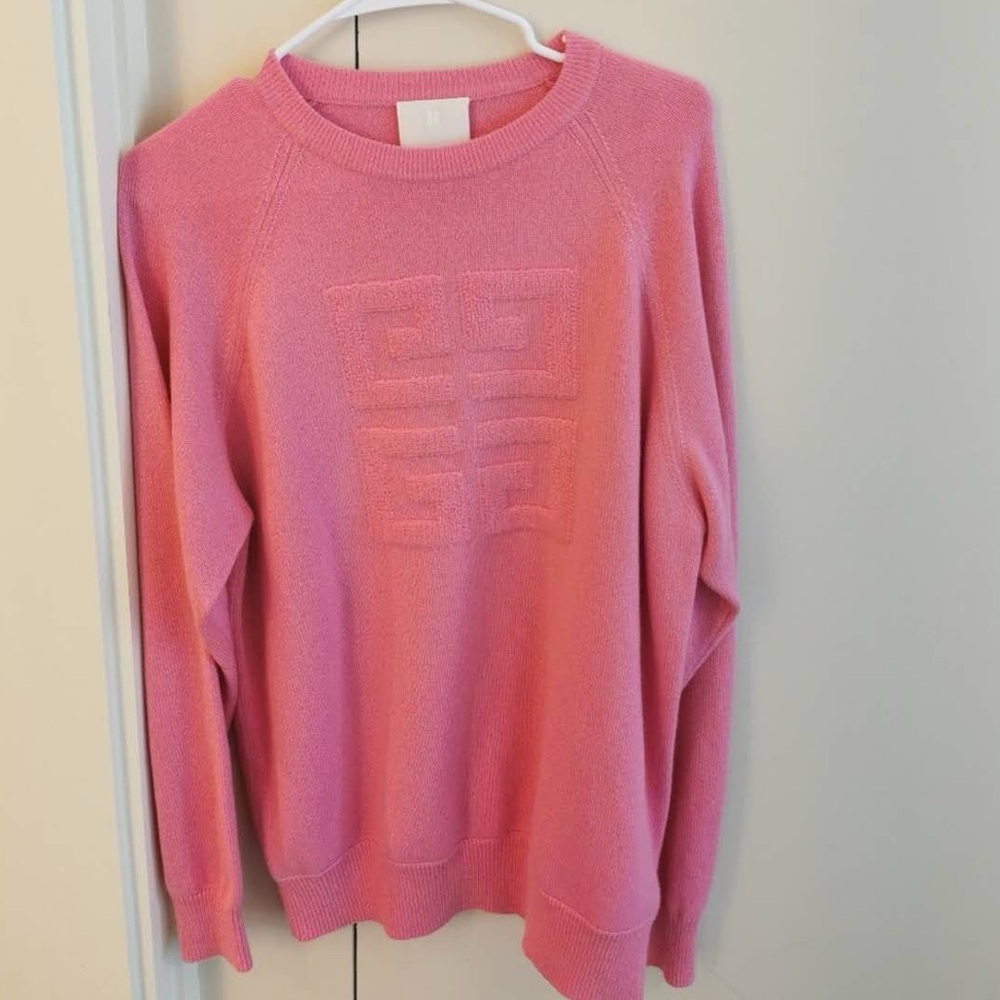 Givenchy 4G Monogram Logo Cashmere Sweater Brand New! Authentic GWP